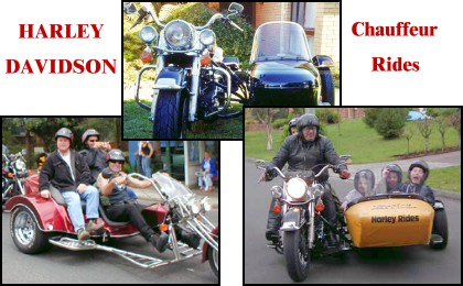 Harley Davidson Chauffeur Rides